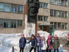 Памятный знак И.С. Хоменко
