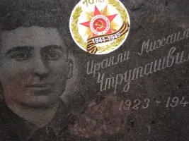 Захоронение умерших от ран воинов, освобождавших ст. Смоленскую от немецких захватчиков при боях на «Голубой линии»