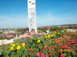 Обелиск в селе Верхняя Санарка Пластовского района Челябинской области, фотография 2