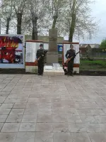 Памятник воинам-краснооктябрьцам, погибшим в годы Великой Отечественной Войны «Они отстояли Отчизну», фотография 4