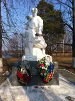 Братская могила советских воинов, погибших в бою за город Людиново, фотография 2