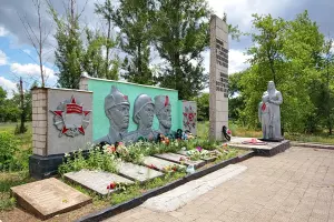 Мемориал Павшим воинам – село Литвиновка, Белокалитвинский район, Ростовская область, фотография 3
