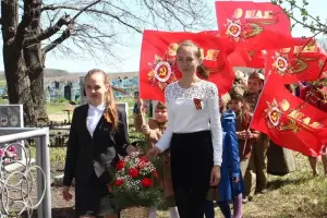 Мемориальная доска Герою Советского Союза Михаилу Васильевичу Силантьеву