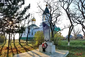 Стела памяти - хутор Ягодинка, Октябрьский район, Ростовская область, фотография 4