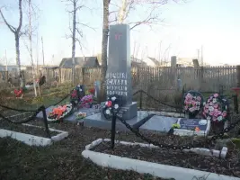 Братская могила советских воинов, погибших в период Великой Отечественной войны, Маловишерский район, дер. Дворищи, фотография 2