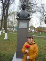 Бюст Героя Советского Союза Макарова Дмитрия Алексеевича