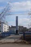 Стела в честь погибших в ВОв работников мелькомбината, фотография 3