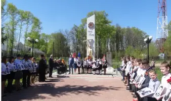 Памятник павшим в годы Великой Отечественной войны. Вечная слава Героям!