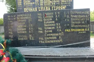 Братская могила Cоветских воинов