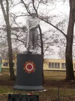 Братская могила, Курский район, деревня Халино
