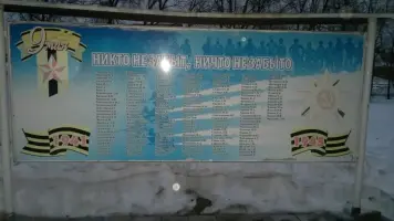 Обелиск землякам, погибшим в годы Великой Отечественной войны