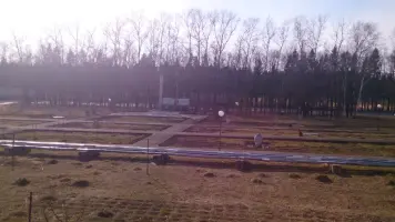 Братская могила советских воинов в поселке Космодемьянский Рузского района