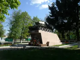 Памятник - танк Т-34, фотография 3