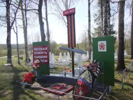 Кладбище советских летчиков-истребителей 513 (58) авиационного полка 52 Армии, погибших в годы Великой Отечественной войны, фотография 3