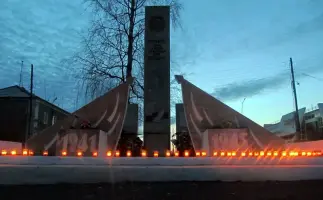 Обелиск павшим волчанцам в годы Великой Отечественной войны, фотография 3
