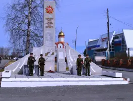Обелиск павшим волчанцам в годы Великой Отечественной войны, фотография 4