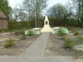 Обелиск ОДНОСЕЛЬЧАНАМ ПАВШИМ В БОЯХ ЗА РОДИНУ (Корчи), фотография 4