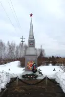 Памятник павшим воинам в деревне Михаленино