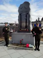 «Никто не забыт, ничто не забыто» - обелиск памяти погибшим в годы Великой Отечественной войны по Нижне-Нарыкарскому сельскому совету