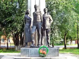 Памятник Льговским Молодогвардейцам