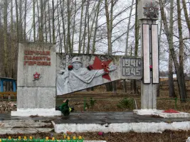 Памятник павшим воинам в с. Сахапта Назаровского района Красноярского края