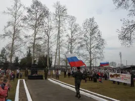 Обелиск Победы в п. Центральный Хазан, фотография 3