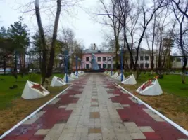 «Аллея звёзд героев ВОВ» город Белагорск