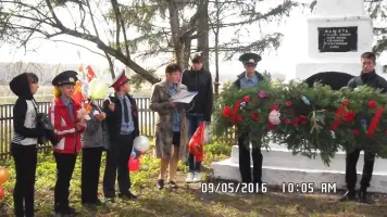 Памятник павшим односельчанам в годы ВОВ