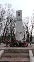 Памятник Героям Советского Союза Н.В.Мамонову и С.Н.Орешкову