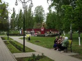 Памятник воинской славы в селе Ломово Корочанского района Белгородской области, фотография 2