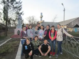 Братская могила в селе Стрелецком Обоянского района Курской области