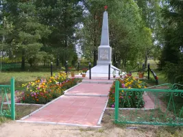 Мемориал погибшим воинам в годы Великой Отечественной Войны в д. Клочково, фотография 2