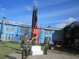 Обелиск воинам-железнодорожникам, павшим в годы Великой Отечественной войны, фотография 3
