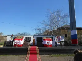 Памятник погибшим воинам во время ВОв 1941-1945 гг