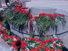 Первый камень в строительство Народного военно-исторического музейного комплекса «Самбекские высоты», фотография 3