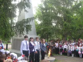 Памятник – обелиск лаишевцам