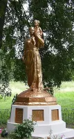 Памятник в селе Буда