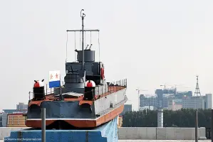 Бронекатер Краснознаменной Амурской Речной Флотилии