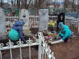 Могила партизана — Иванова Юрия Михайловича