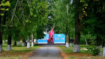 Памятник жителям посёлка Первомайский, Тамбовской области, павшим в годы Великой Отечественной войны с фашистской Германией в 1941–1945 год