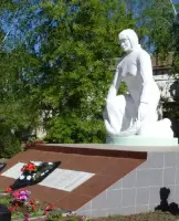 Мемориальный комплекс в станице Воронцовской. Братская могила советских воинов