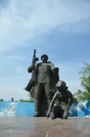 Памятник студентам, преподавателям и сотрудникам Политехнического Университета, погибшим на фронтах Великой Отечественной войны