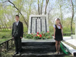 Памятник «Воинам-односельчанам, павшим за Родину в Великой Отечественной войне», фотография 4