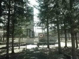 Памятник погибшим в ВОВ, село Холтосон (Бурятская горка), фотография 3