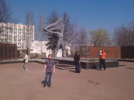 Бюст дважды Героя Советского Союза Кунгурцева Е. М. в г. Ижевске, фотография 3
