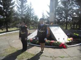 Обелиск-стела памяти жителей села Филимоново (Челябинская область), погибших в годы Великой Отечественной войны