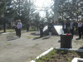 Обелиск-стела памяти жителей села Филимоново (Челябинская область), погибших в годы Великой Отечественной войны, фотография 2