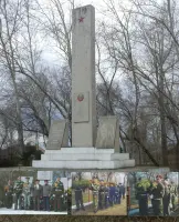 обелиск воинам землякам