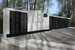 Мемориальный комплекс на братской могиле советских воинов посёлка Петрово Гурьевского городского округа, фотография 3