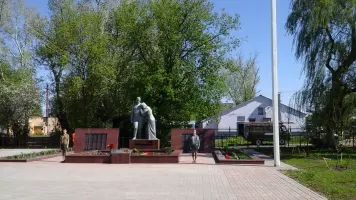 Братская могила № 35 пос. Краснолесный г. Воронеж, фотография 2